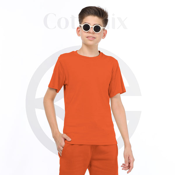 Boy's T-Shirt - Plaın