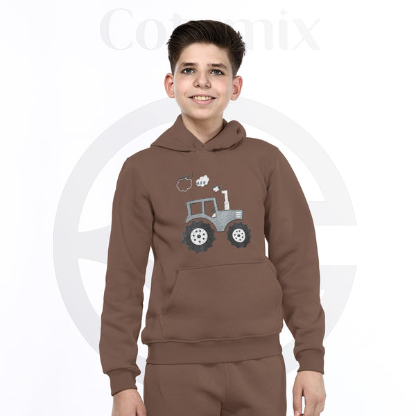 Boys's Hoodie-Truck