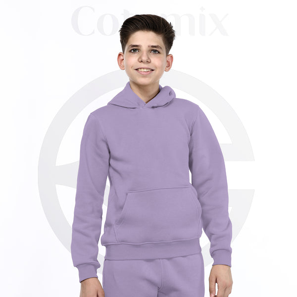 Boys's Hoodie-Plaın