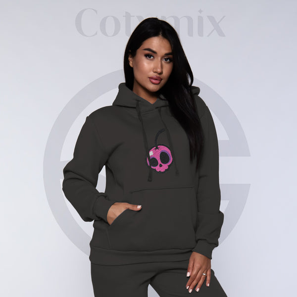 Women's Hoodie - Skull